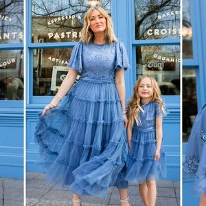 Special Occasion Dress  ANASTASIA DRESS IN TUFTS BLUE IVY CITY